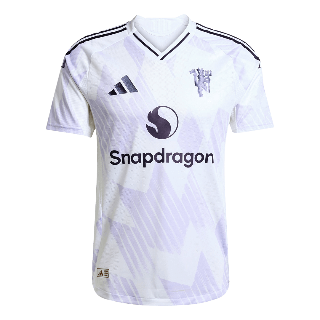 Tricouri Fotbal Manchester United Deplasare 2025/26 Authentic