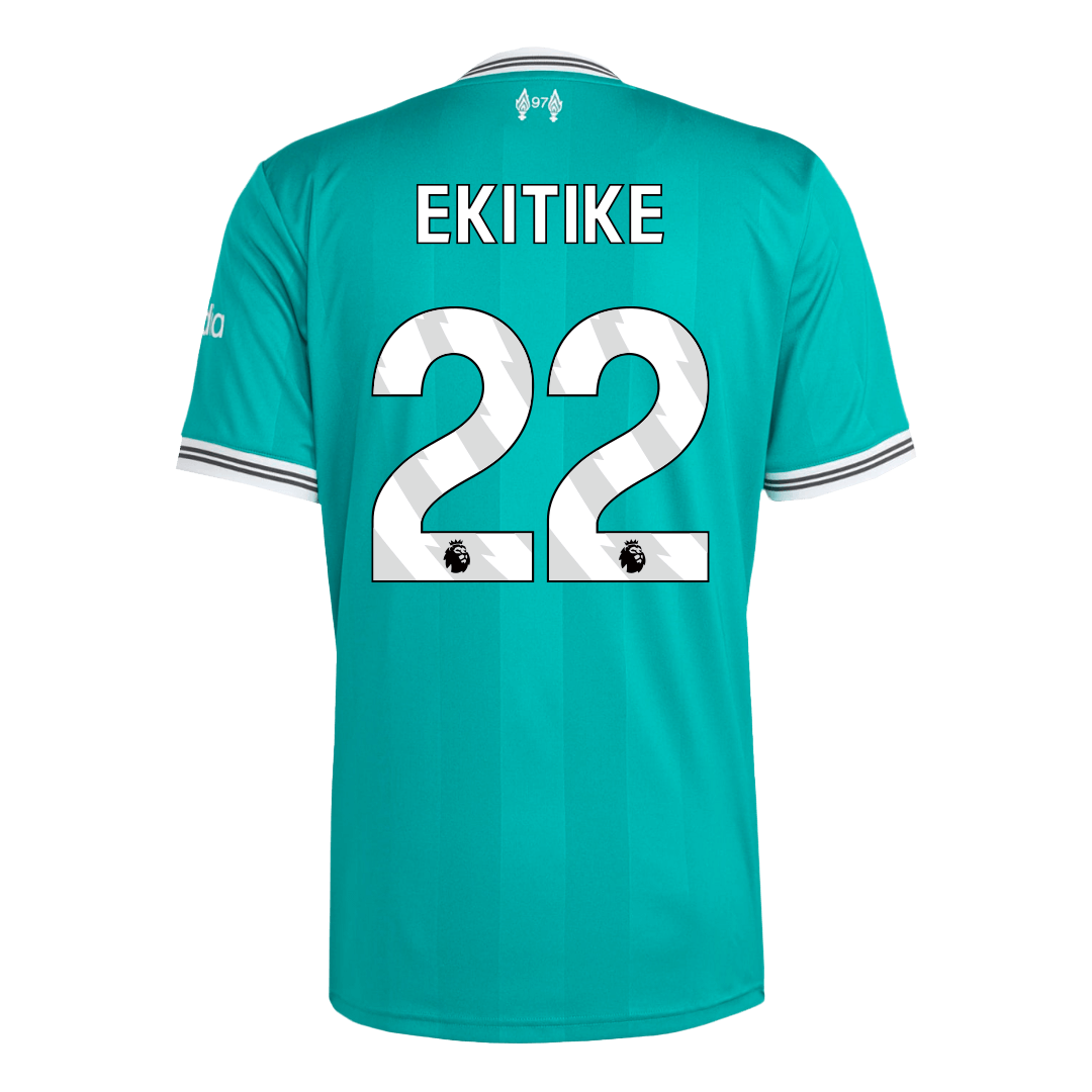 Tricouri Fotbal Liverpool EKITIKE #22 Treilea 2025/26