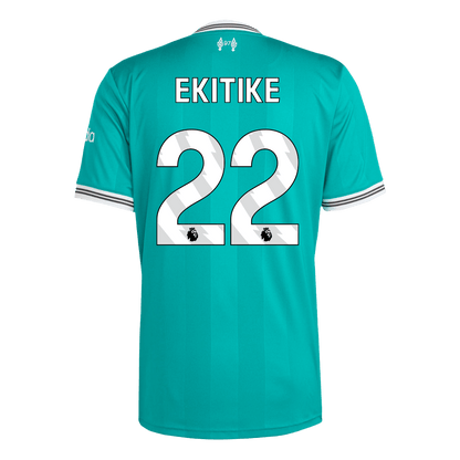 Tricouri Fotbal Liverpool EKITIKE #22 Treilea 2025/26