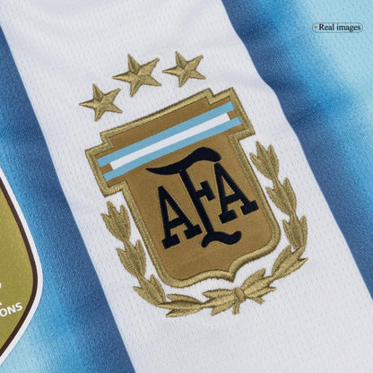 Tricouri Fotbal Argentina DE PAUL #7 Acasă Cupa Mondială 2026 - Premium