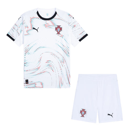 Set Tricouri Fotbal Portugalia Deplasare 2025.