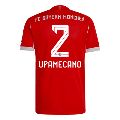 Tricouri Fotbal Bayern Munchen UPAMECANO #2 Acasă 2025/26 Authentic