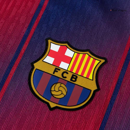 Tricouri Fotbal Barcelona LAMINE YAMAL #10 Acasă 2025/26 Authentic - Kopa Trophy Edition