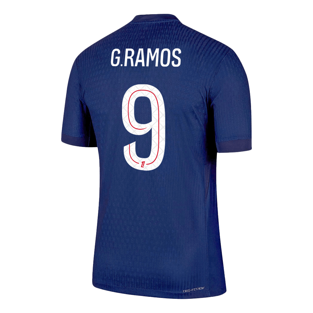 Tricouri Fotbal PSG G.RAMOS #9 Acasă 2025/26 Authentic