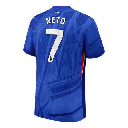 Tricouri Fotbal Chelsea NETO #7 Acasă 2025/26 Authentic