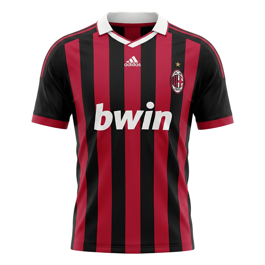 Tricouri Fotbal Vintage AC Milan Acasă 2009/10