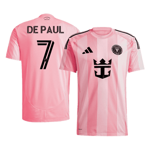 Tricouri Fotbal Inter Miami CF DE PAUL #7 Acasă 2025