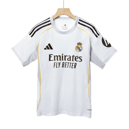 Tricouri Fotbal Real Madrid MBAPPÉ #10 Acasă 2025/26 - Premium