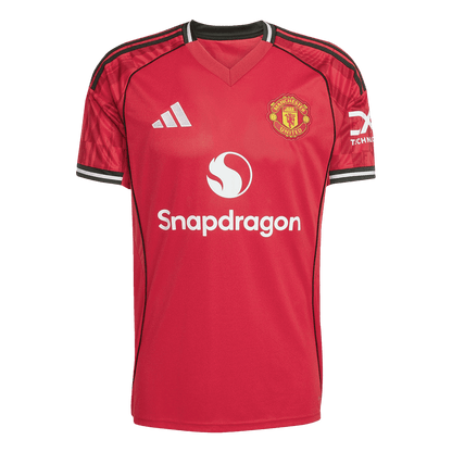 Tricouri Fotbal Manchester United B.FERNANDES #8 Acasă 2025/26 - Premium