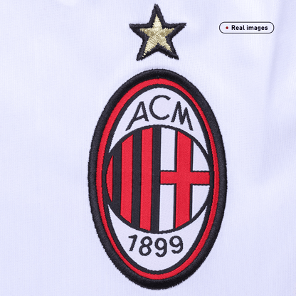 Tricouri Fotbal Vintage AC Milan RONALDO #99 Deplasare 2006/07 - UCL