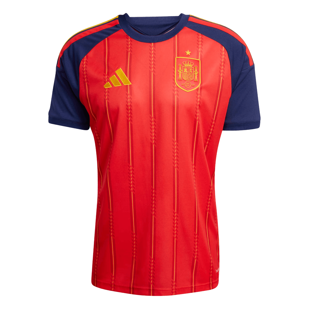 Tricouri Fotbal Spania Acasă Cupa Mondială 2026 - Premium