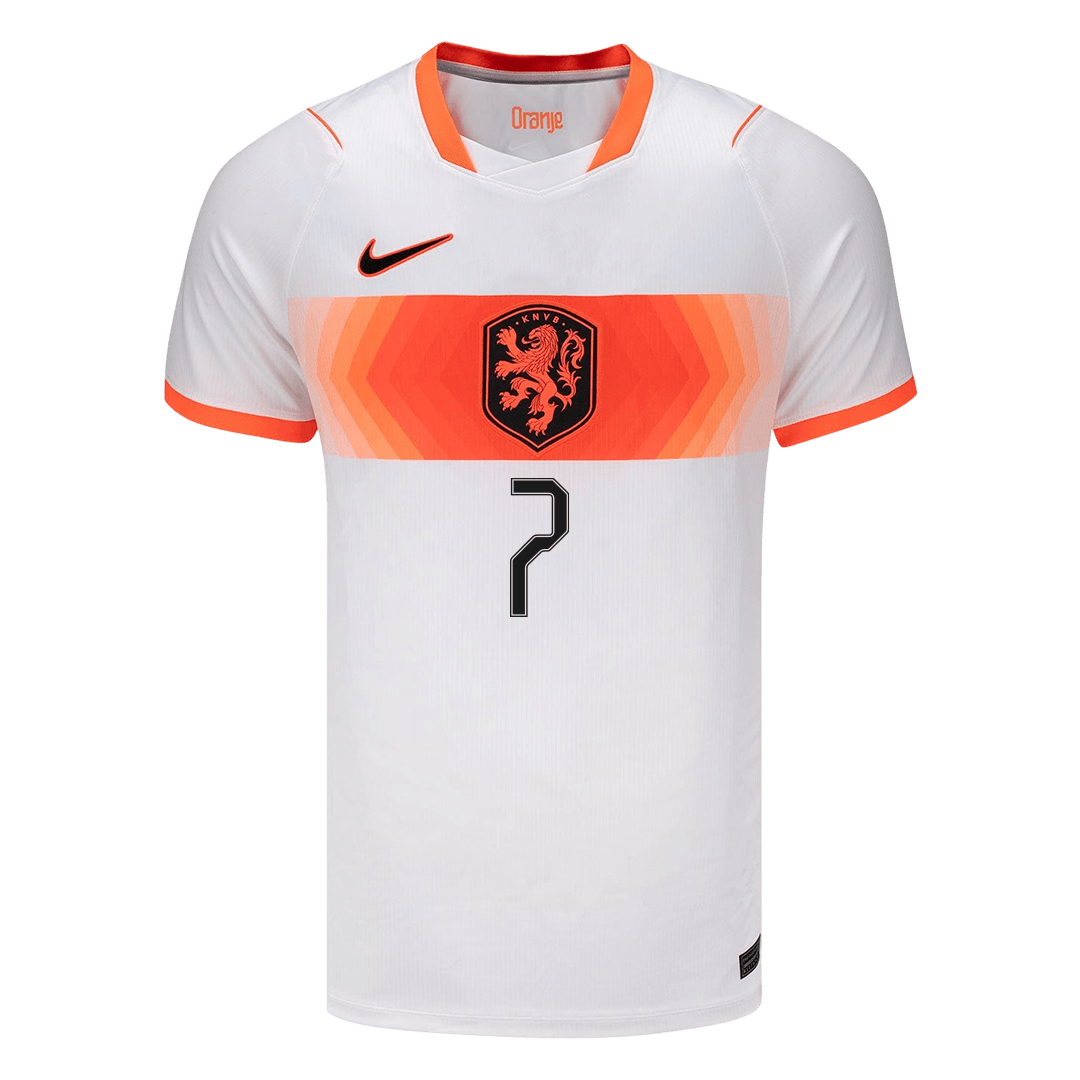 Tricouri Fotbal Netherlands XAVI #7 Deplasare Cupa Mondială 2026