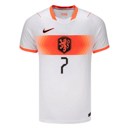 Tricouri Fotbal Netherlands XAVI #7 Deplasare Cupa Mondială 2026