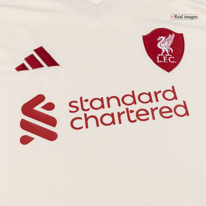 Tricouri Fotbal Liverpool GAKPO #18 Deplasare 2025/26