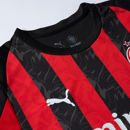 Tricouri Fotbal AC Milan PULISIC #11 Acasă 2025/26 - Premium