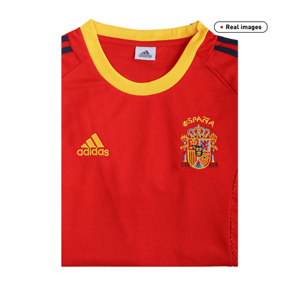 Tricouri Fotbal Vintage Spania Acasă 2002