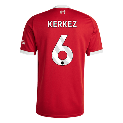 Tricouri Fotbal Liverpool KERKEZ #6 Acasă 2025/26