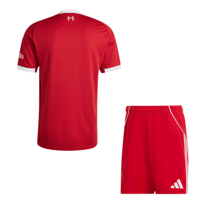 Set Tricouri Fotbal Liverpool Acasă 2025/26