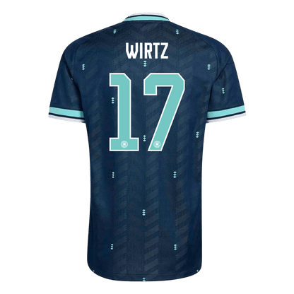 Tricouri Fotbal Germania WIRTZ #17 Deplasare Cupa Mondială 2026 Authentic