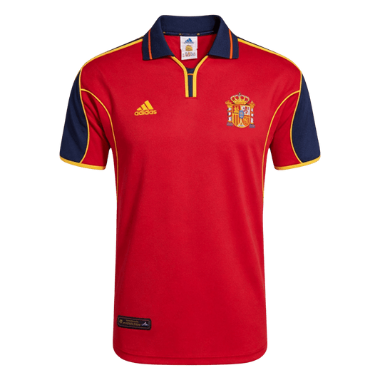 Tricouri Fotbal Vintage Spania Acasă 2000