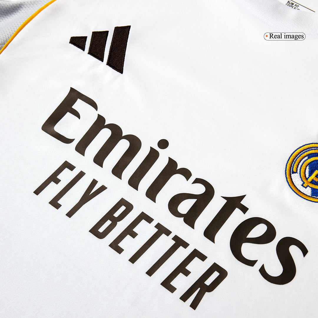 Tricouri Fotbal Real Madrid MBAPPÉ #10 Acasă 2025/26 - Premium