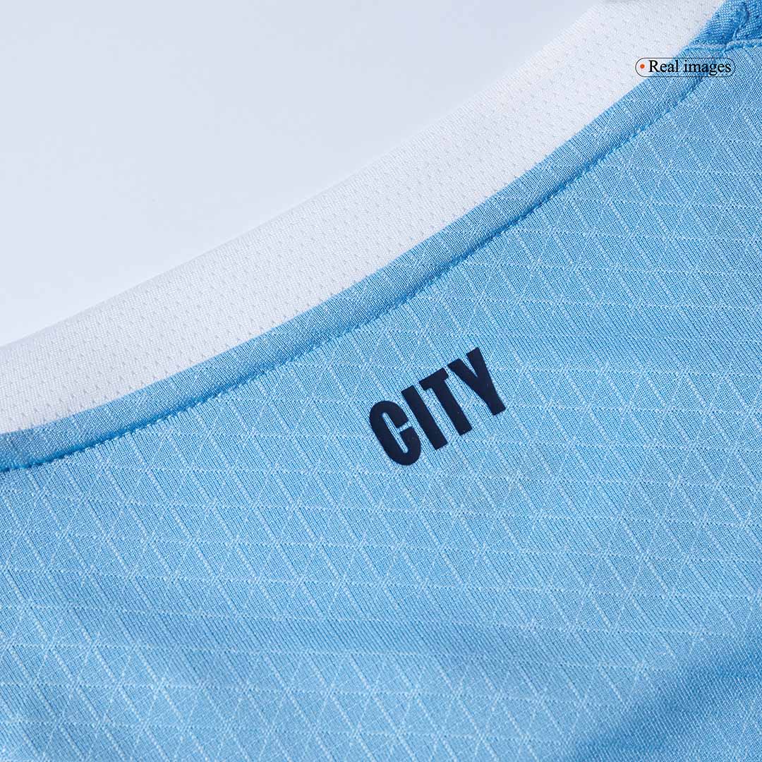 Tricouri Fotbal Manchester City HAALAND #9 Acasă 2025/26 Authentic