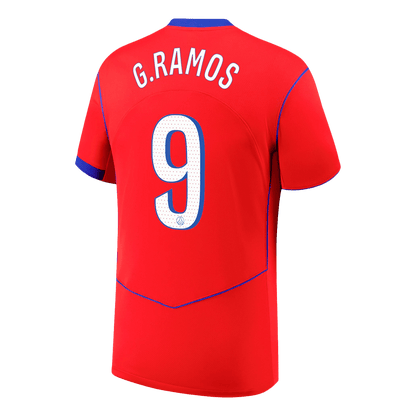 Tricouri Fotbal PSG G.RAMOS #9 Treilea 2025/26