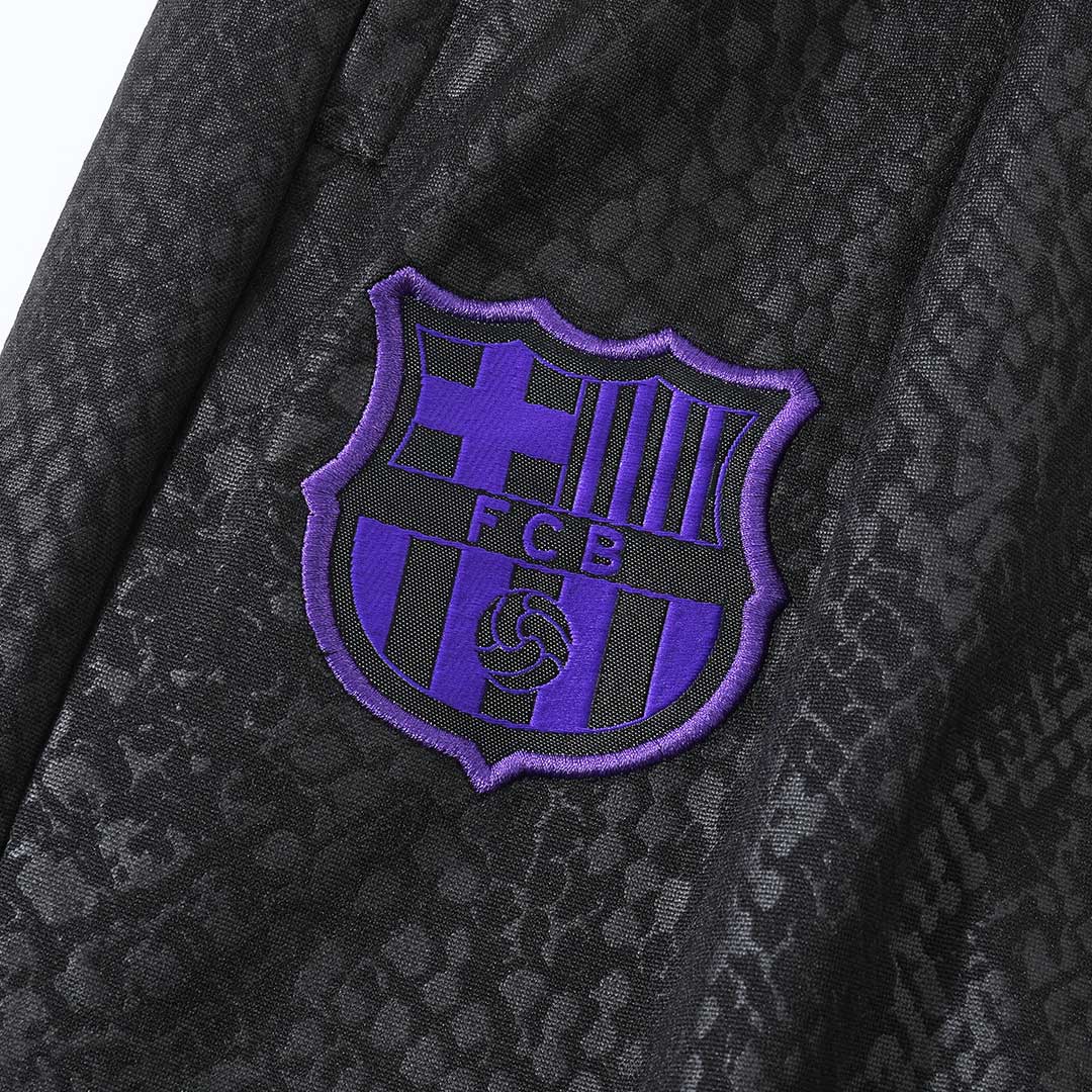 Set Bluză Barcelona 2025/26 Pentru Copii - Black