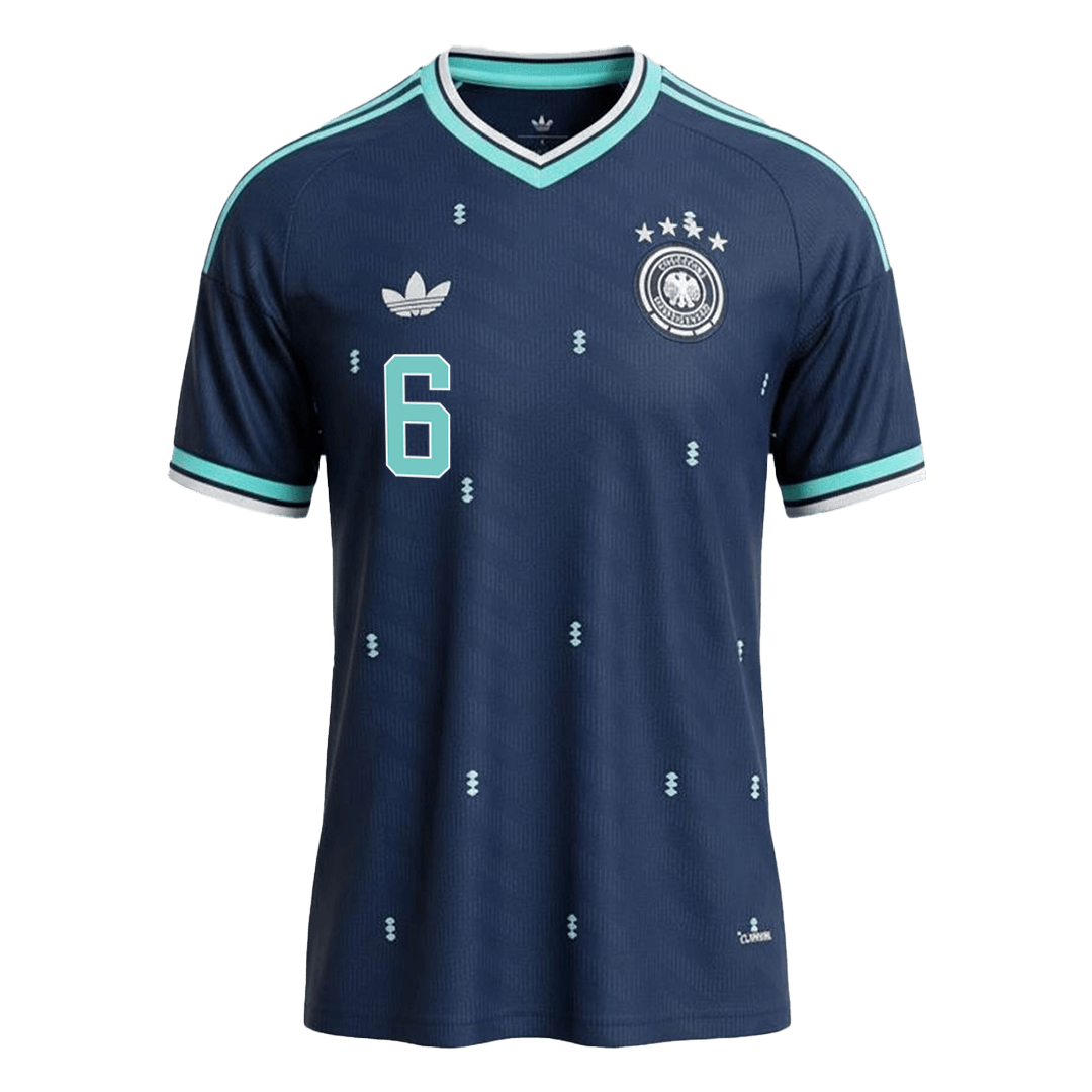 Tricouri Fotbal Germania KIMMIC #6 Deplasare Cupa Mondială 2026