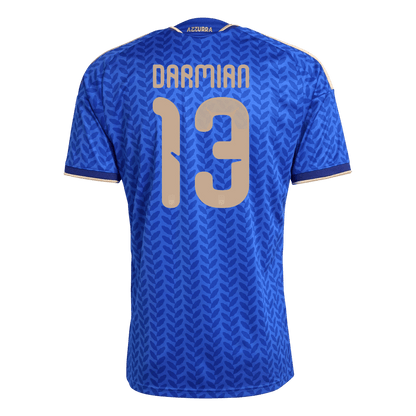 Tricouri Fotbal Italia DARMIAN #13 Acasă Cupa Mondială 2026 - Premium