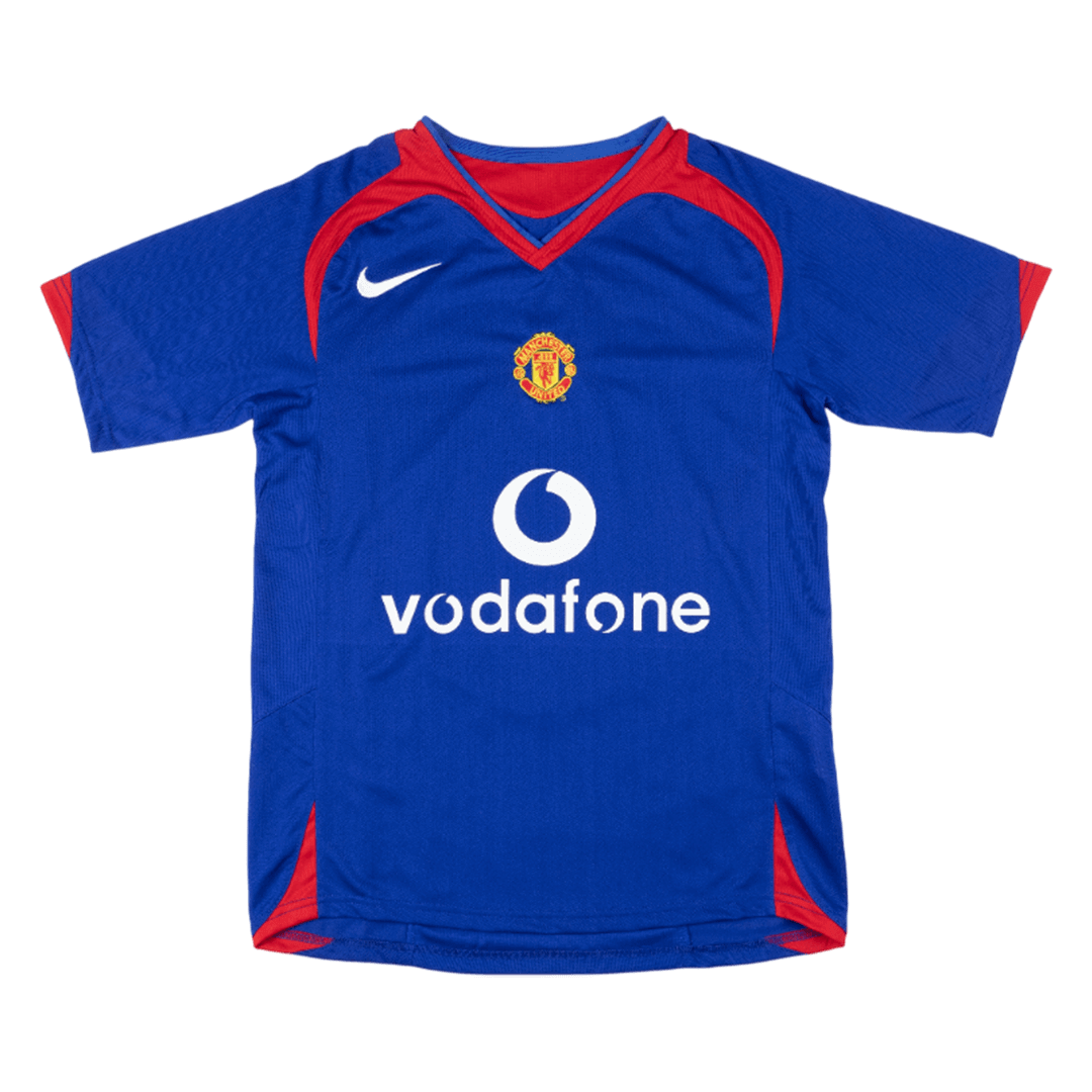 Tricouri Fotbal Vintage Manchester United Deplasare 2005/06
