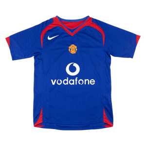 Tricouri Fotbal Vintage Manchester United Deplasare 2005/06