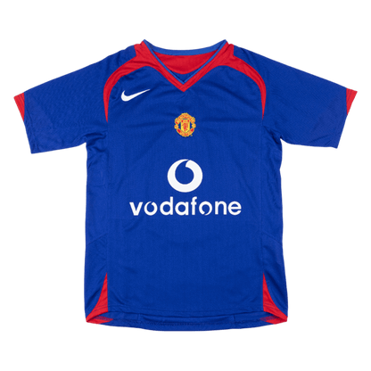 Tricouri Fotbal Vintage Manchester United Deplasare 2005/06