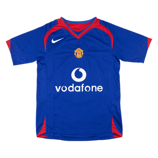 Tricouri Fotbal Vintage Manchester United Deplasare 2005/06