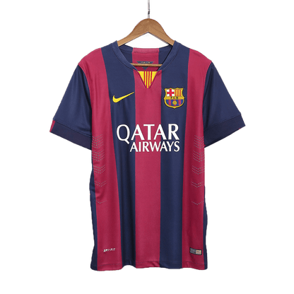 Tricouri Fotbal Vintage Barcelona NEYMAR JR #11 Acasă 2014/15