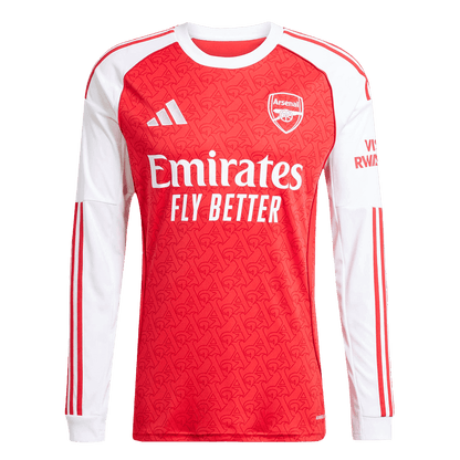 Tricouri Fotbal Arsenal Acasă 2025/26 Mânecă Lungă (mărime mare)
