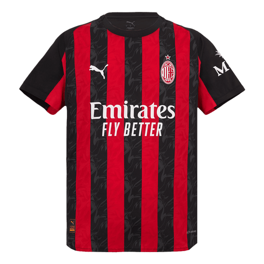 Tricouri Fotbal AC Milan Acasă 2025/26 Authentic