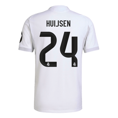 Tricouri Fotbal Real Madrid HUIJSEN #24 Acasă 2025/26 Authentic - Premium