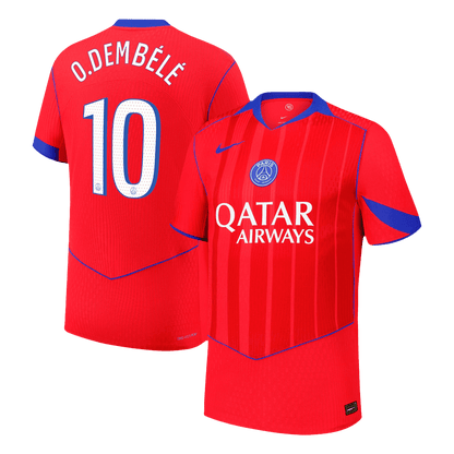 Tricouri Fotbal PSG O.DEMBÉLÉ #10 Treilea 2025/26 Authentic