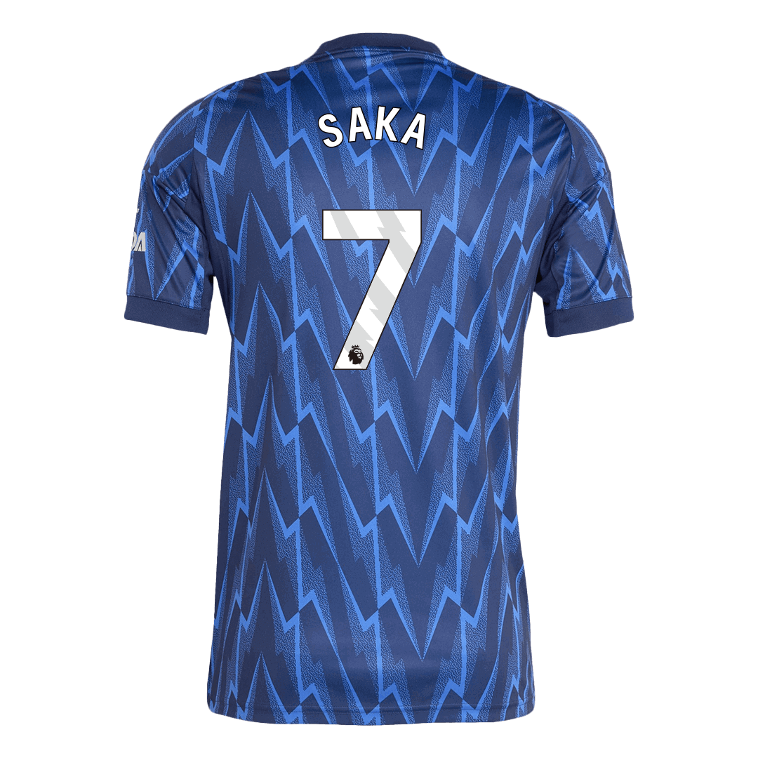 Tricouri Fotbal Arsenal SAKA #7 Deplasare 2025/26 (mărime mare)