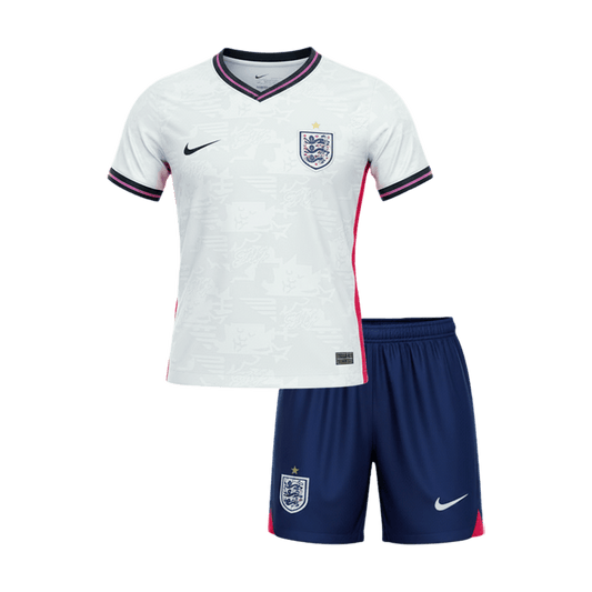 Set Tricouri Fotbal Anglia Acasă 2026 Pentru Copii