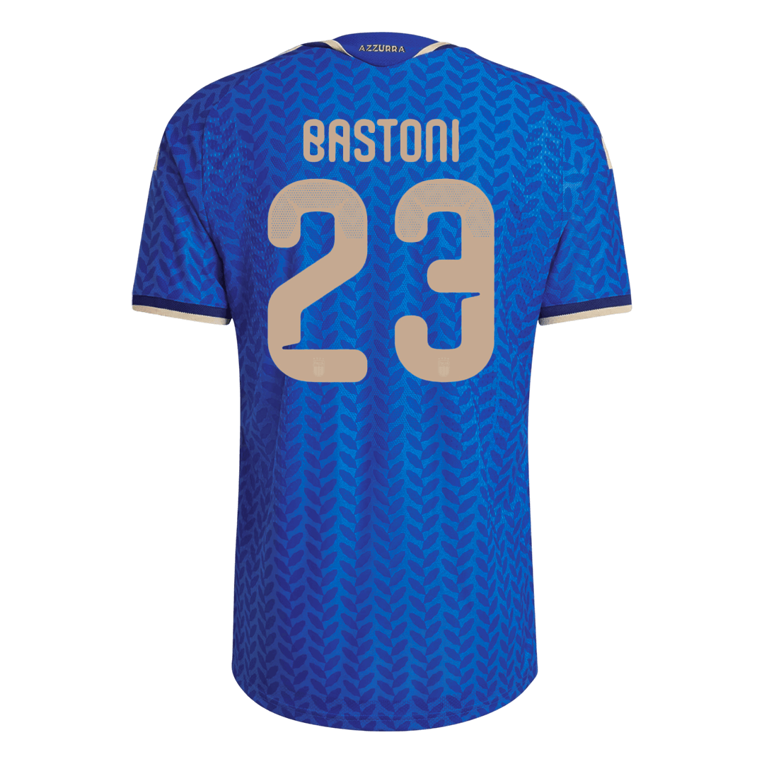 Tricouri Fotbal Italia BASTONI #23 Acasă Cupa Mondială 2026 Authentic