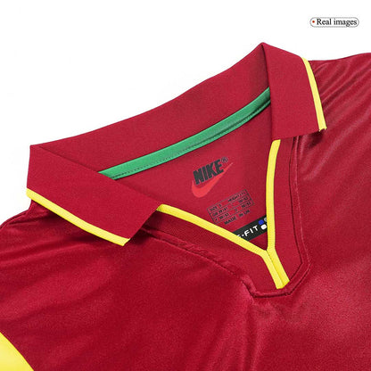 Tricouri Fotbal Vintage Portugalia Acasă 1999