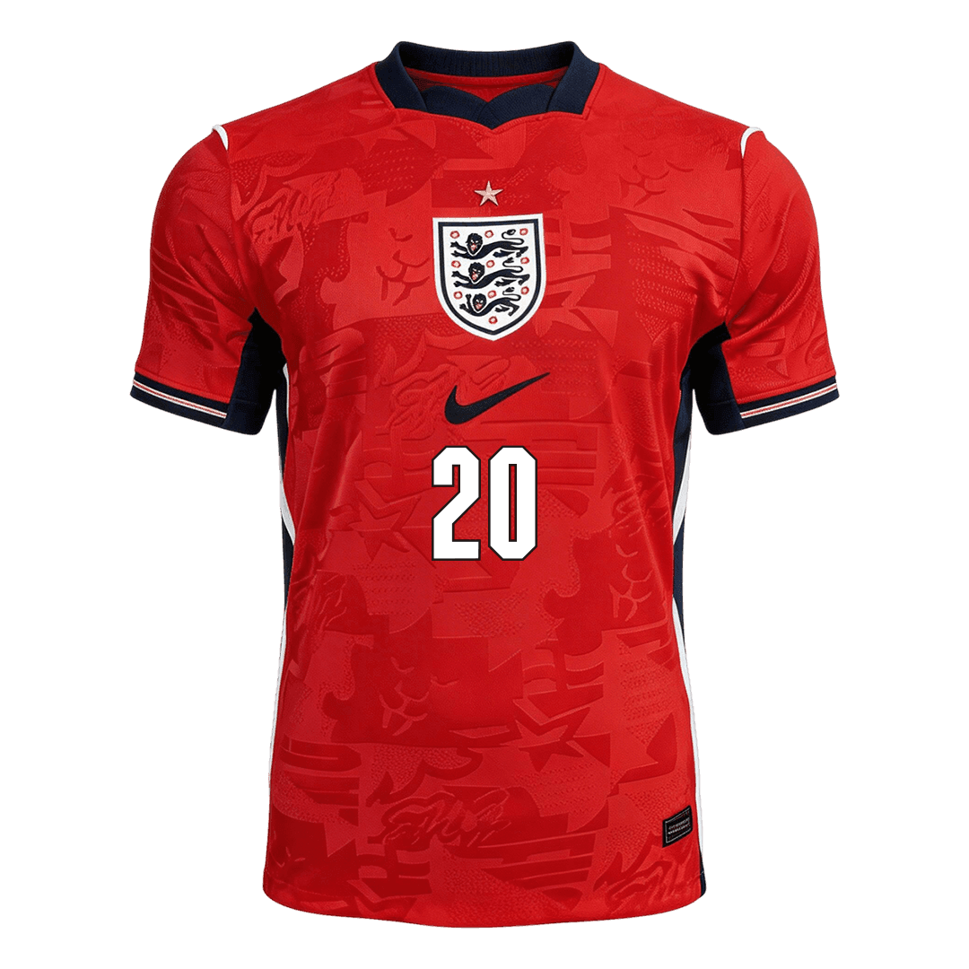 Tricouri Fotbal Anglia PALMER #20 Deplasare Cupa Mondială 2026 Authentic
