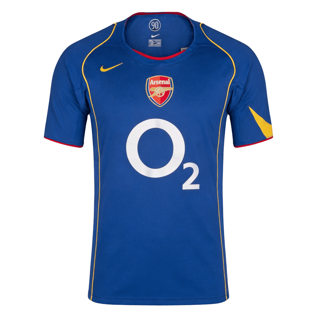 Tricouri Fotbal Vintage Arsenal Deplasare 2004/05