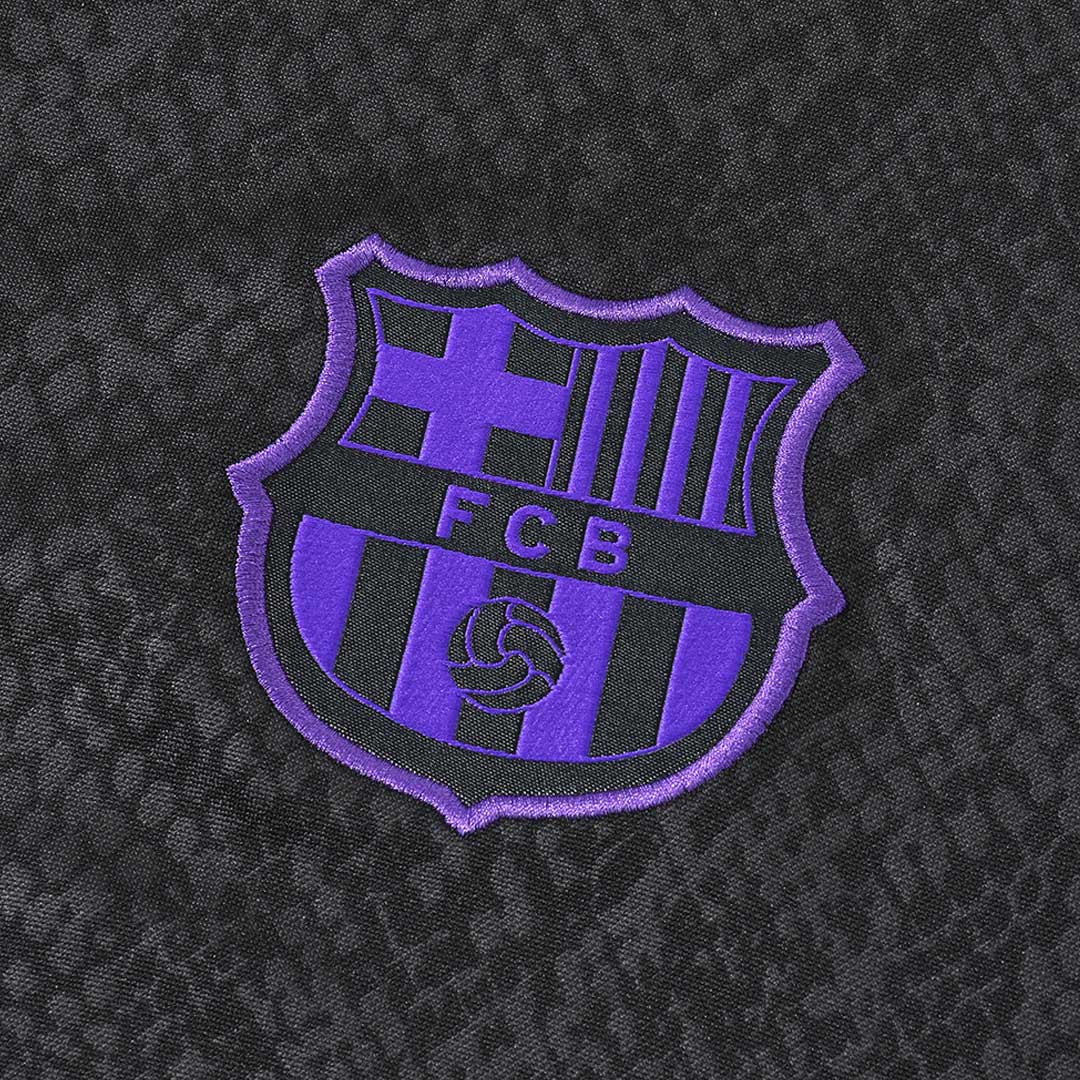 Set Bluză Barcelona 2025/26 Pentru Copii - Black