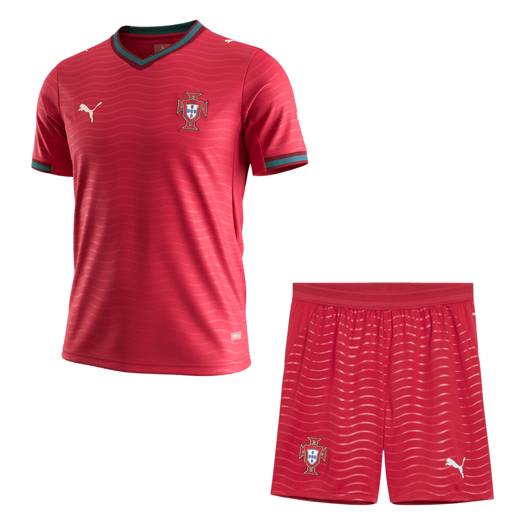 Set Tricouri Fotbal Portugalia Acasă 2026 - Premium