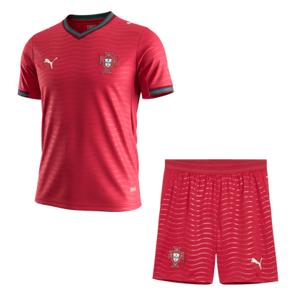 Set Tricouri Fotbal Portugalia Acasă 2026 - Premium