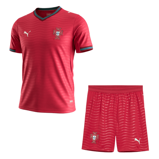 Set Tricouri Fotbal Portugalia Acasă 2026 - Premium
