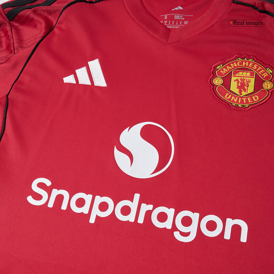 Set Tricouri Fotbal Manchester United Acasă 2025/26 - Premium